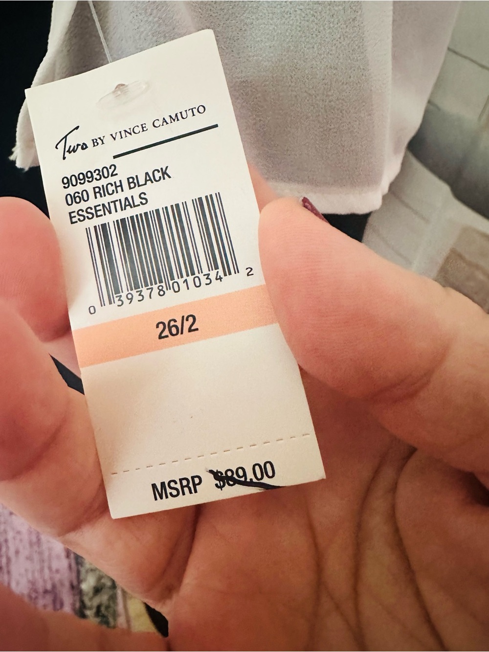 Two by Vince Camuto Black Skinny Ankle Pants - Picture 7 of 8